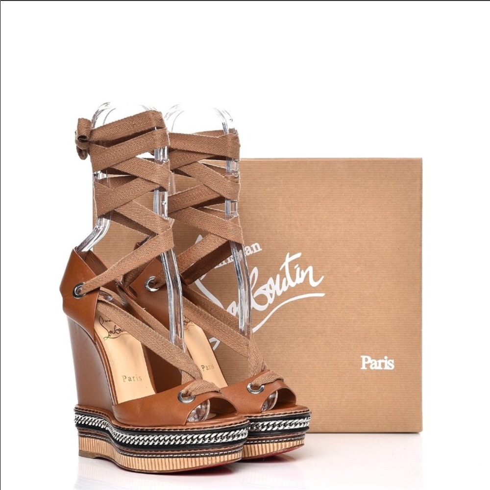 Christian Louboutin Tan Tribuli